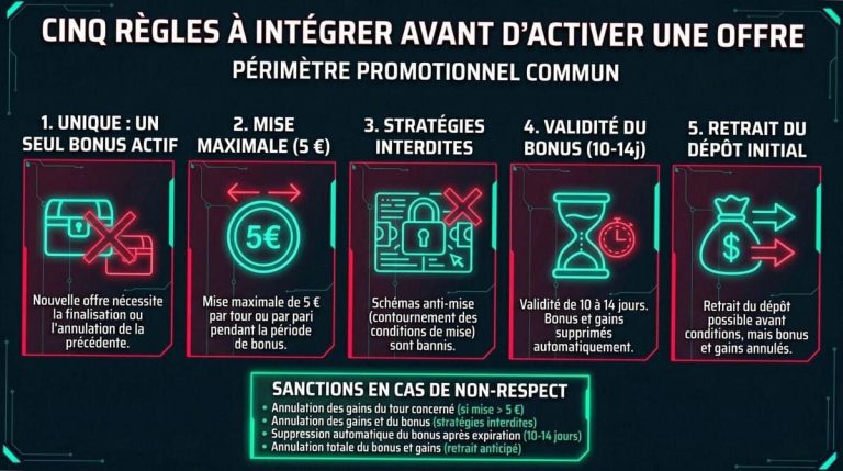 Casinozer Casino activation offre